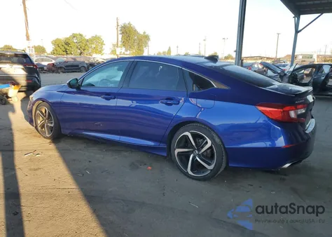 2021 Honda Accord Sport Se из США, поврежденный, VIN 1HGCV1F46MA030734